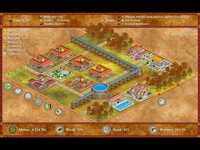 Romopolis game screenshot - 1