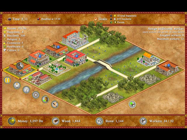 Romopolis game screenshot - 3
