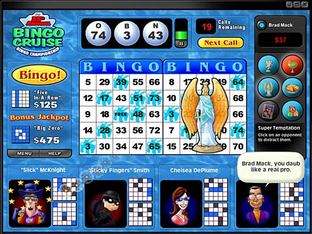 Saints and Sinners Bingo game screenshot - 1
