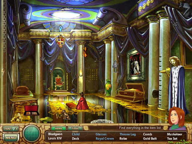 Samantha Swift and the Hidden Roses of Athena game screenshot - 1