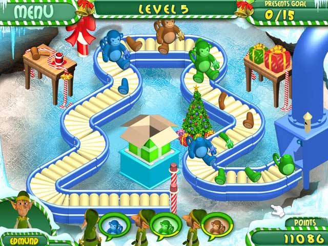 Santa's Super Friends game screenshot - 1