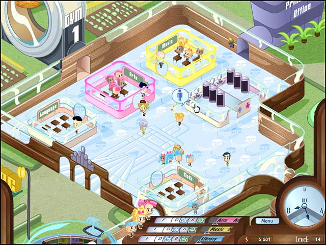 School House Shuffle game screenshot - 1