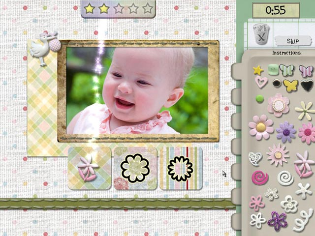 Scrapbook Paige game screenshot - 3