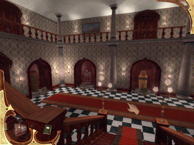 Sherlock Holmes - The Mystery of the Mummy game screenshot - 1