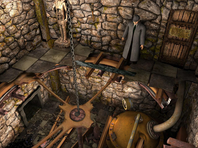 Sherlock Holmes - The Mystery of the Mummy game screenshot - 2