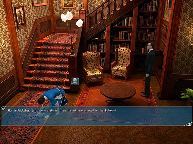 Sherlock Holmes - The Secret of the Silver Earring game screenshot - 3