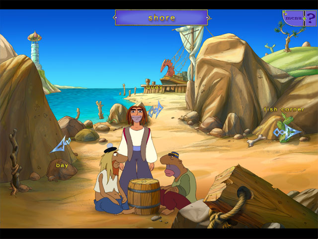 Sinbad: In search of Magic Ginger game screenshot - 2