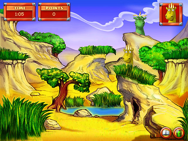 Sir Arthur in the Dragonland game screenshot - 2