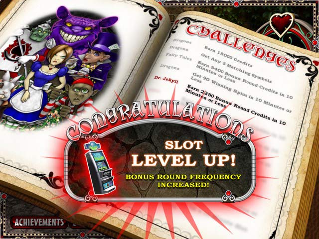 Slot Quest: Alice in Wonderland game screenshot - 3