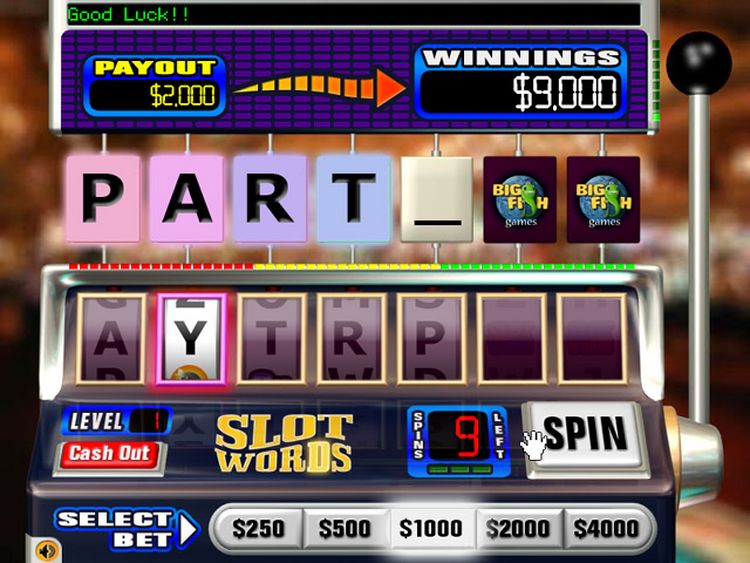 Slot Words game screenshot - 1