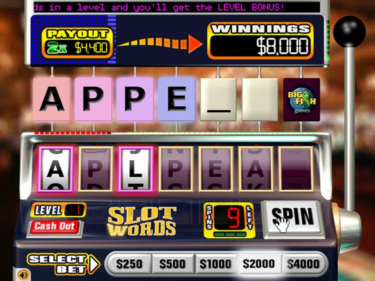 Slot Words game screenshot - 3