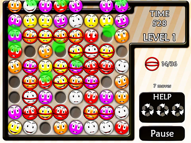 Smileys game screenshot - 2