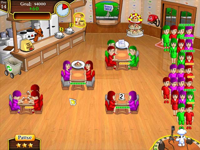 Snowy: Lunch Rush game screenshot - 2