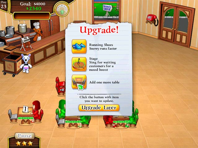 Snowy: Lunch Rush game screenshot - 3