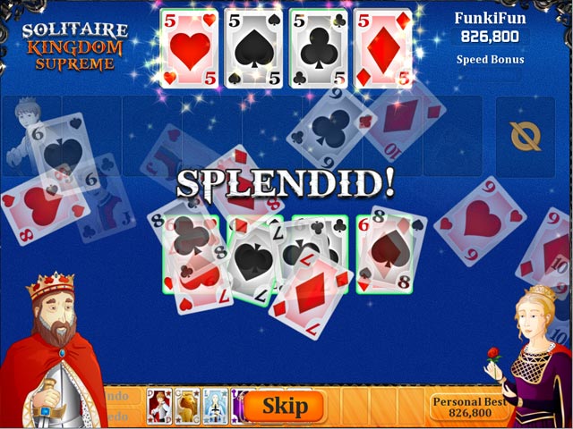 Solitaire Kingdom Supreme game screenshot - 1