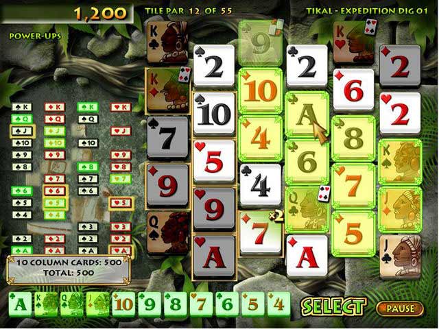 Solitaire Pop game screenshot - 1