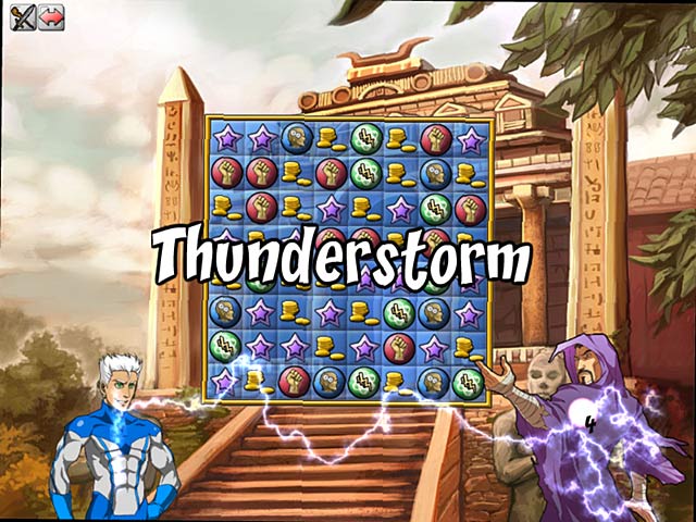 Spandex Force: Superhero U game screenshot - 1