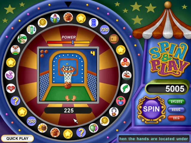 Spin & Play game screenshot - 1