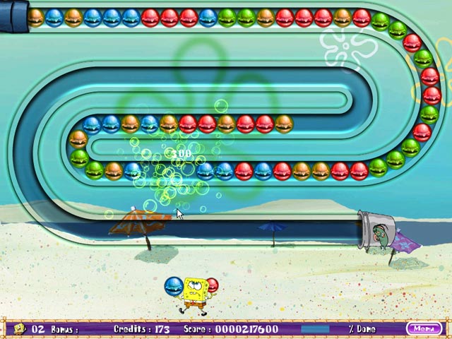 SpongeBob SquarePants Bubble Rush! game screenshot - 3