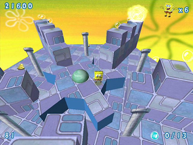 SpongeBob SquarePants Obstacle Odyssey 2 game screenshot - 2