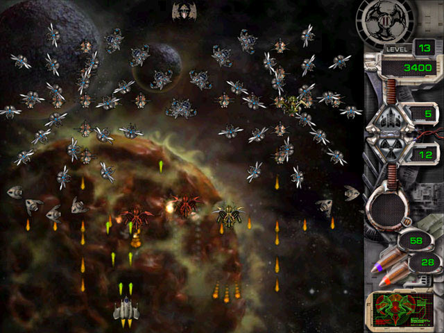 Star Defender 2 game screenshot - 1