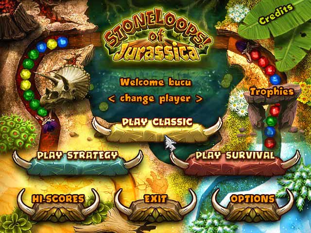 StoneLoops! of Jurassica game screenshot - 2