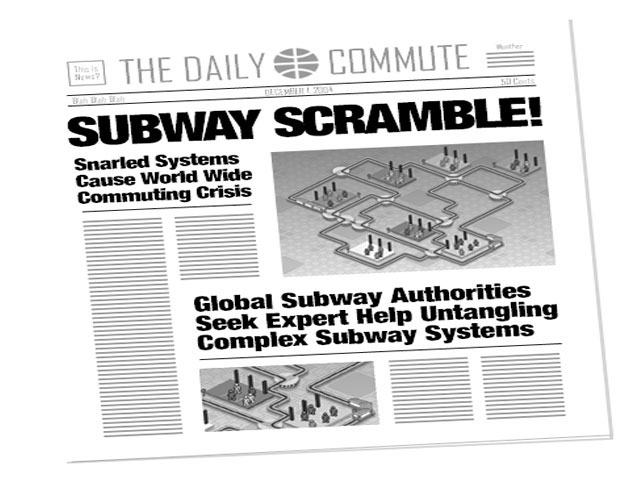Subway Scramble game screenshot - 1