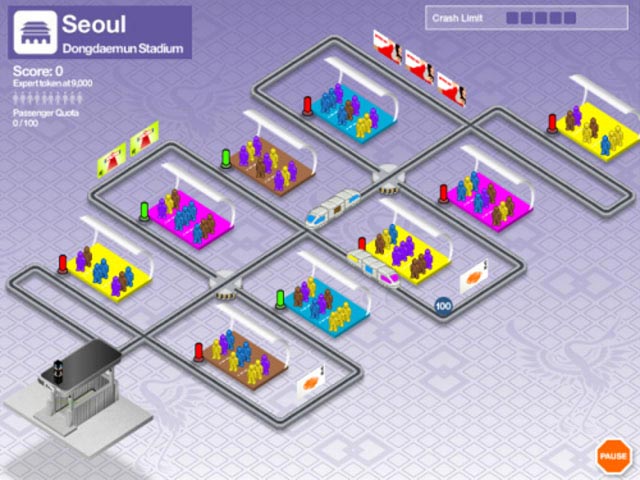 Subway Scramble game screenshot - 2