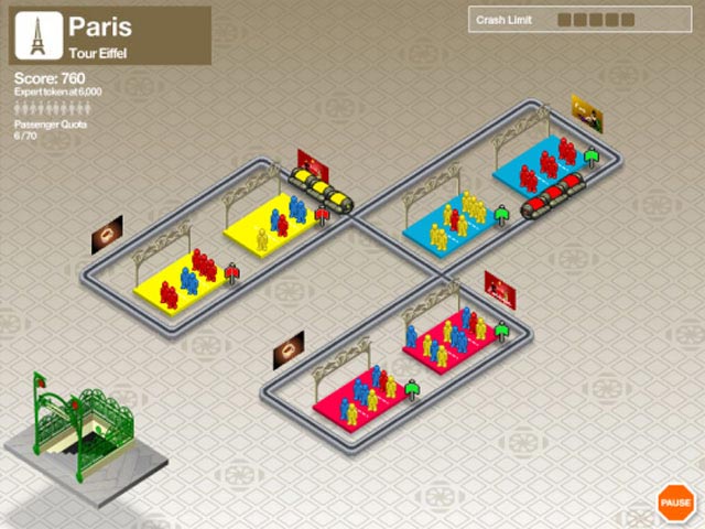 Subway Scramble game screenshot - 3