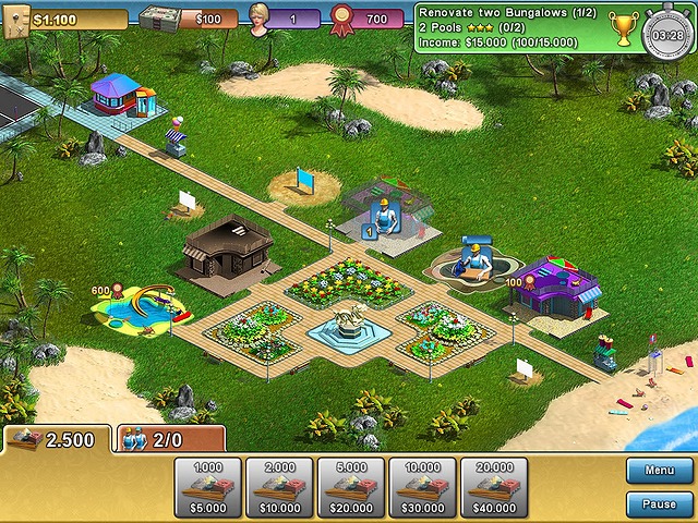 Summer Resort Mogul game screenshot - 1