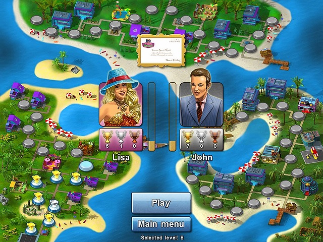 Summer Resort Mogul game screenshot - 2