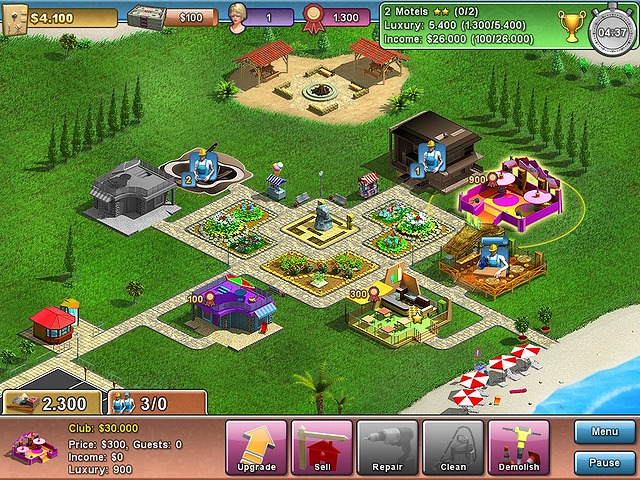 Summer Resort Mogul game screenshot - 3