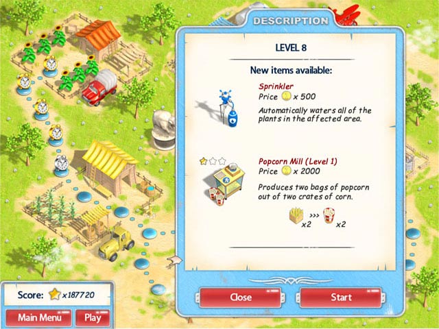 Sunshine Acres game screenshot - 2