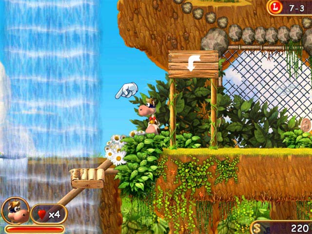 Supercow game screenshot - 1