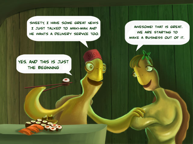 Sushi To Go Express game screenshot - 2