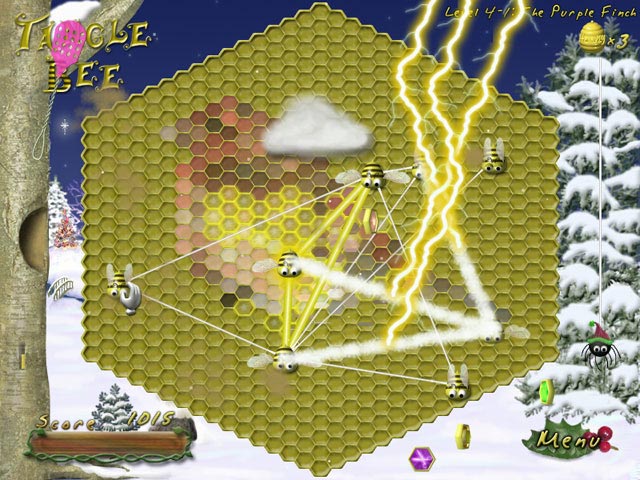 TangleBee game screenshot - 2
