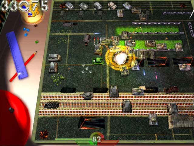 Tank-O-Box game screenshot - 2