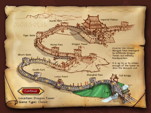 The Great Wall of Words game screenshot - 2