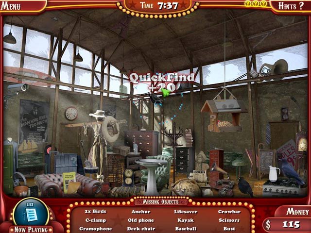 The Hidden Object Show game screenshot - 1