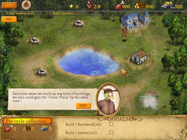 The Legend of Sanna game screenshot - 1