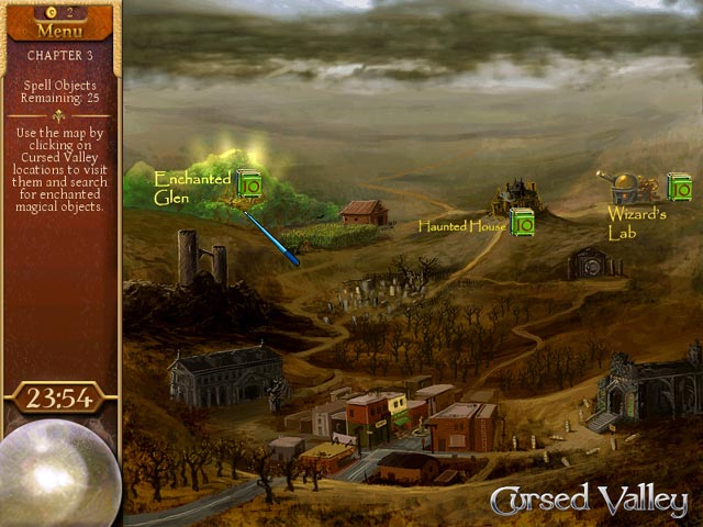 The Magicians Handbook: Cursed Valley game screenshot - 2