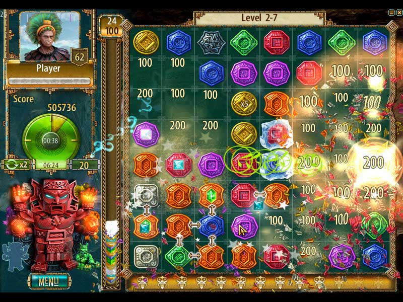 The Treasures Of Montezuma 2 game screenshot - 1