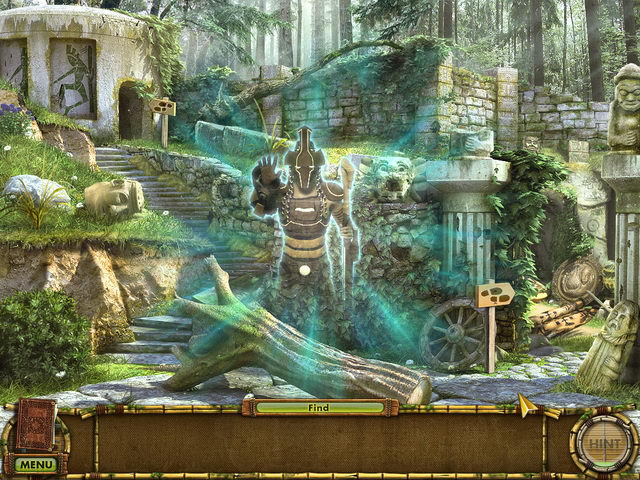 The Treasures of Mystery Island: The Gates of Fate game screenshot - 1