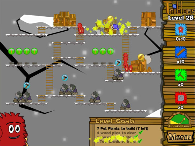 The Tribloos game screenshot - 2