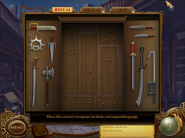 Tiger Eye - Part I: Curse of the Riddle Box game screenshot - 2