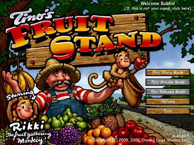 Tino's Fruit Stand game screenshot - 3