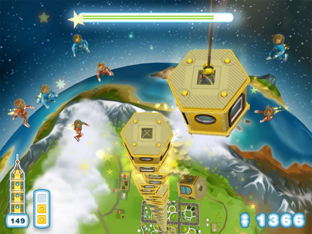 Tower Bloxx Deluxe game screenshot - 2