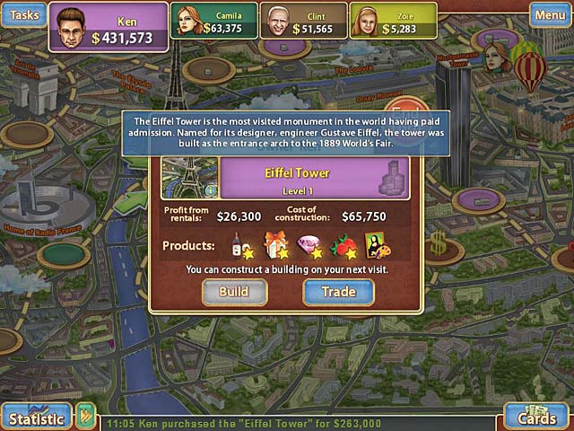 Trade Mania game screenshot - 1