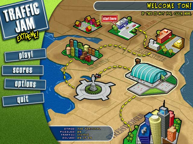 Traffic Jam Extreme game screenshot - 1