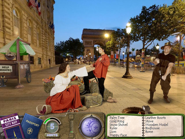Travelogue 360: Paris game screenshot - 2